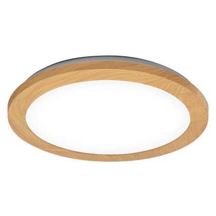 Osram - ORBIS DISC LED fürdőszobai mennyezeti lámpatest, 22W, 230V, 3000/4000K, átmérő 30 cm, IP44, barna