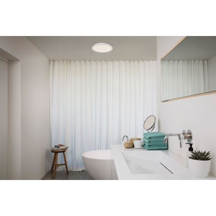 Osram - ORBIS DISC LED fürdőszobai mennyezeti lámpa 22W/230V 3000/4000K Ø 30 cm IP44 fehér