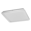 Osram - LED fürdőszobai mennyezeti lámpatest ORBIS DISC LED/22W/230V 3000/4000K 30x30 cm IP44 rozsdamentes acél