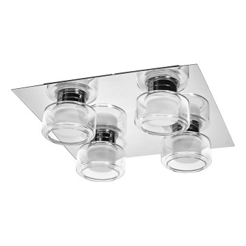 Osram - LED fürdőszobai mennyezeti lámpatest ORBIS FLAME 4xLED/5,5W/230V 3000/4000K IP44 fényes króm