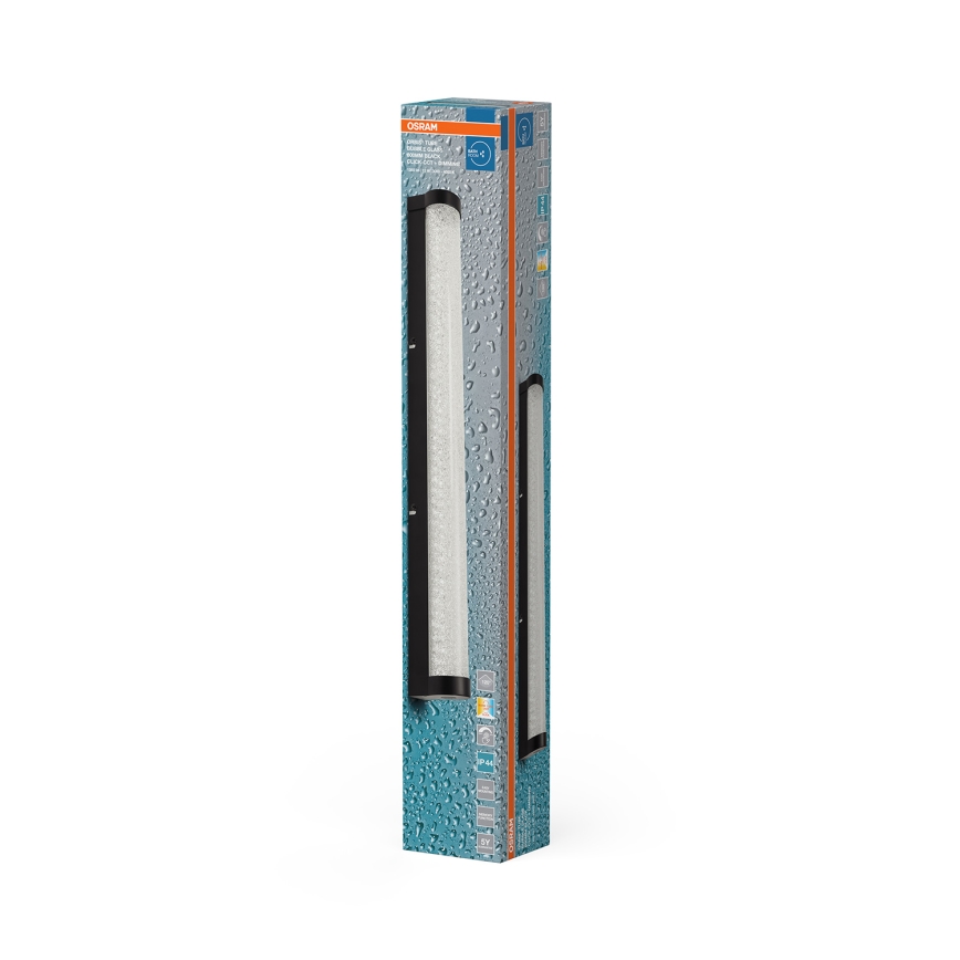 Osram - LED dimmelhető fürdőszobai tükörvilágítás ORBIS TUBE LED/12W/230V 3000/4000K 60 cm IP44 fekete