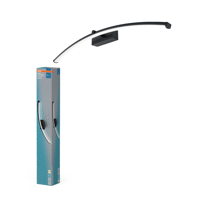 Osram - LED fürdőszobai tükörvilágítás PLUTON LED/15W/230V 3000/4000K 80 cm IP44 fekete
