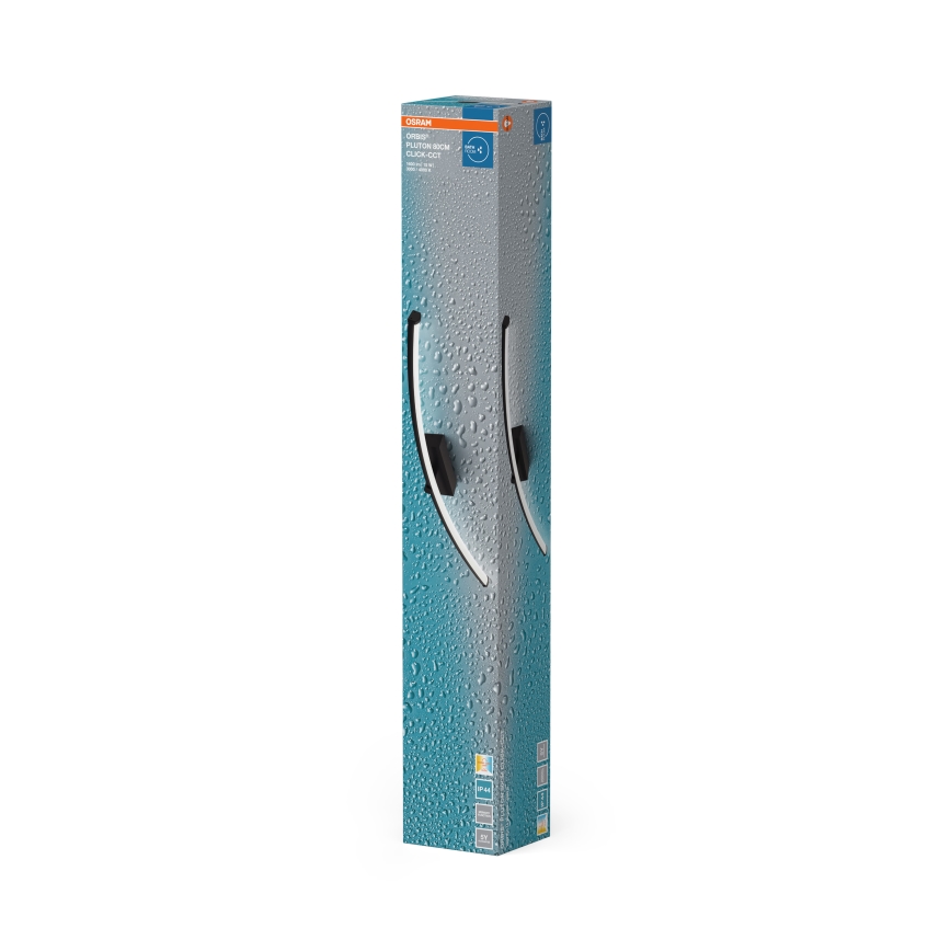 Osram - LED fürdőszobai tükörvilágítás PLUTON LED/15W/230V 3000/4000K 80 cm IP44 fekete