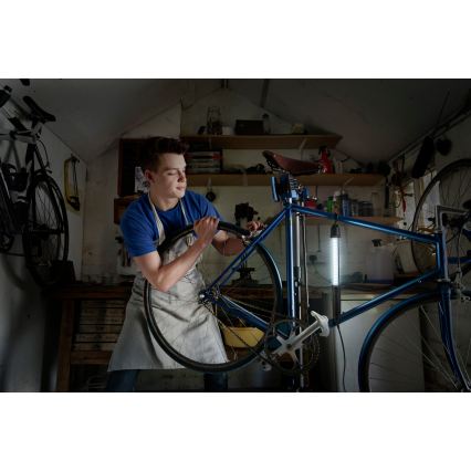 Osram - LED Hordozható, konnektorba dugható lámpa HANDLAMP LED/8W/230V 4000K IP54 fekete