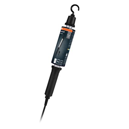 Osram - LED Hordozható, konnektorba dugható lámpa HANDLAMP LED/8W/230V 4000K IP54 fekete