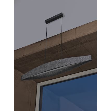Osram - LED kábeles függőlámpa DECOR FLAT LED/23W/230V szürke