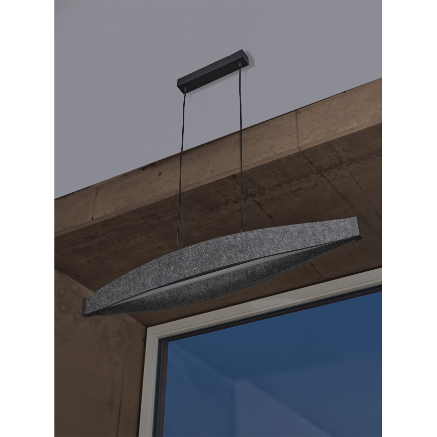 Osram - LED kábeles függőlámpa DECOR FLAT LED/23W/230V szürke