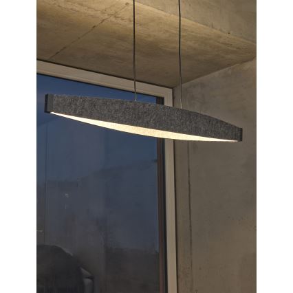 Osram - LED kábeles függőlámpa DECOR FLAT LED/23W/230V szürke