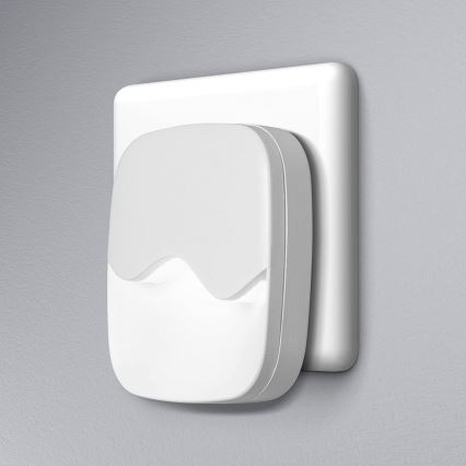 Osram - LED konnektoros éjszakai lámpa alkonyérzékelővel LUNETTA LED/0,5W/230V