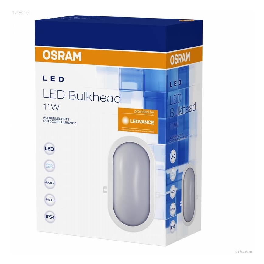 Osram - LED Kültéri fali lámpa  BULKHEAD 1xLED/11W/230V IP54