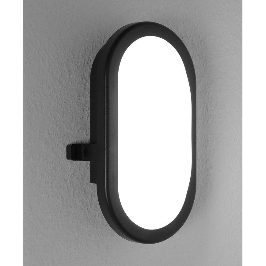 Osram - LED kültéri fali lámpatest BULKHEAD LED/11W/230V IP54 fekete