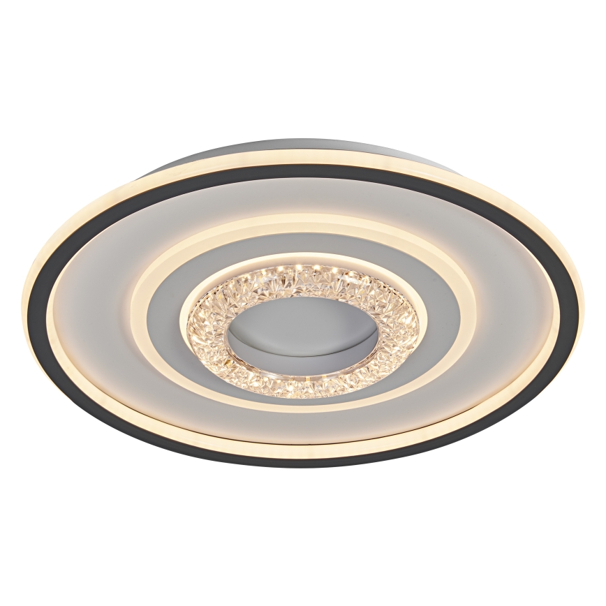 Osram - LED mennyezeti lámpatest ORBIS CRISTALLY LED/50W/230V 2700/4000/6000K átm. 43 cm fehér/fekete
