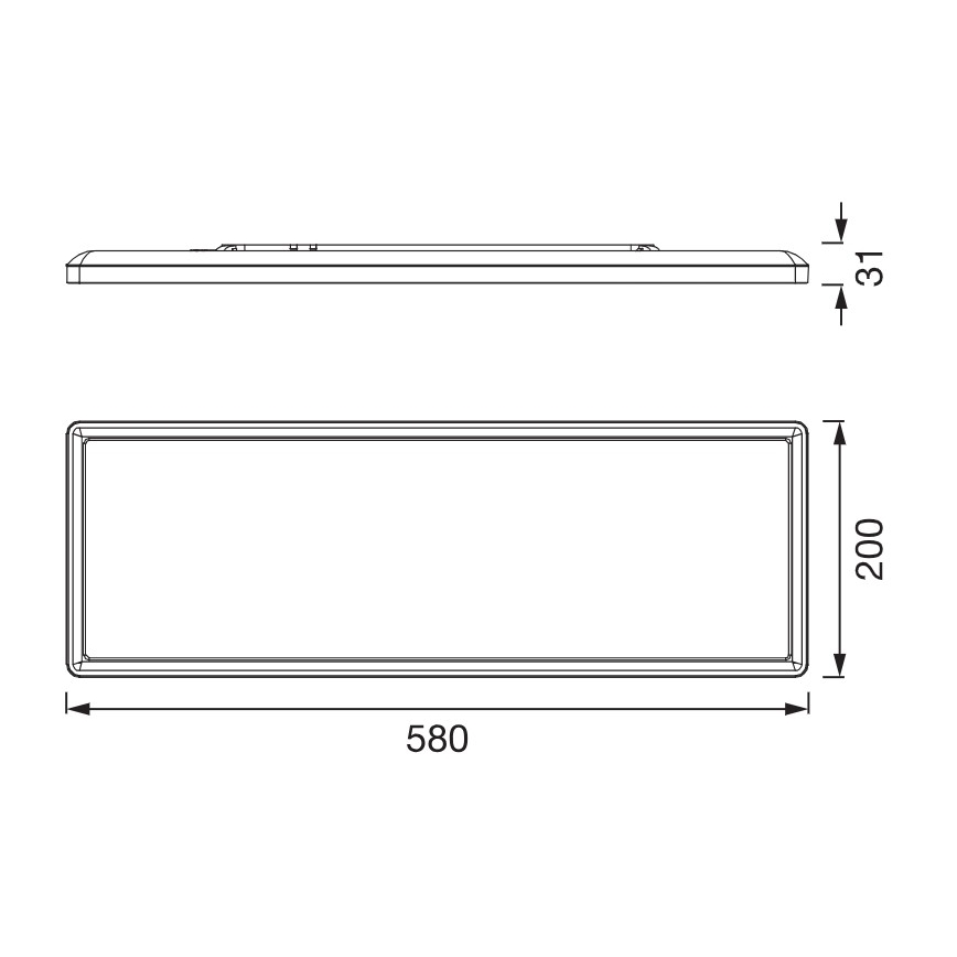 Osram - LED mennyezeti lámpa PLANON EASYFIX LED/24W/230V 2800/4000/6000K IP54 fehér