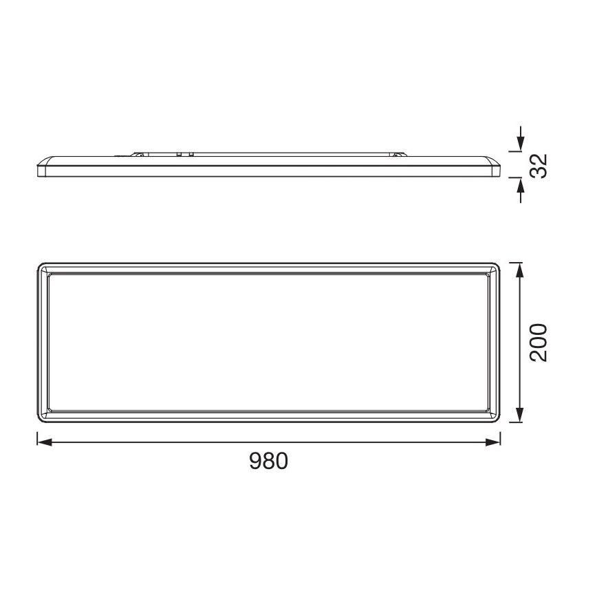 Osram - LED Mennyezeti lámpatest PLANON EASYFIX LED/30W/230V 2800/4000/6000K IP54 fehér