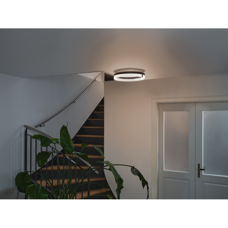Osram - LED mennyezeti lámpa DECOR CIRCLE LED/25W/230V 3000/4000/6500K átm. 40 cm fekete/fehér