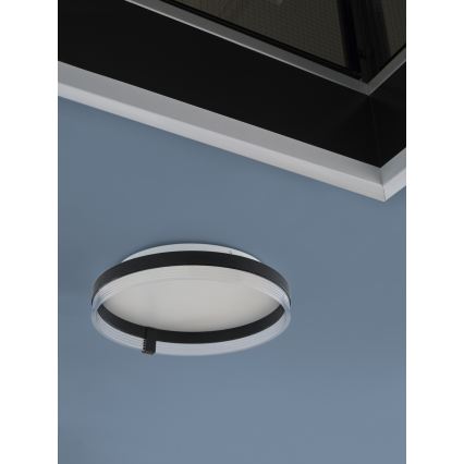 Osram - LED mennyezeti lámpa DECOR CIRCLE LED/25W/230V 3000/4000/6500K átm. 40 cm fekete/fehér
