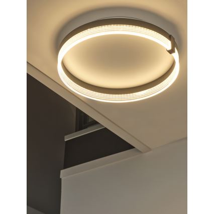 Osram - LED mennyezeti lámpa DECOR CIRCLE LED/25W/230V 3000/4000/6500K átm. 40 cm fekete/fehér