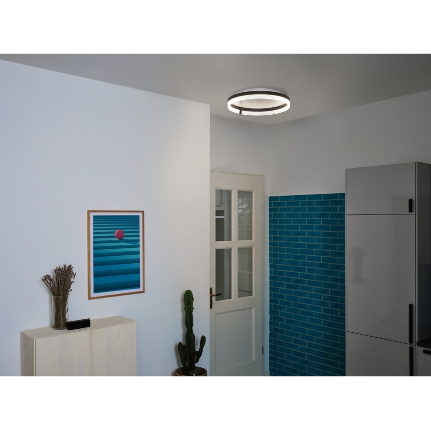 Osram - LED mennyezeti lámpatest DECOR CIRCLE LED/32W/230V 3000/4000/6500K átm. 50 cm fekete/fehér