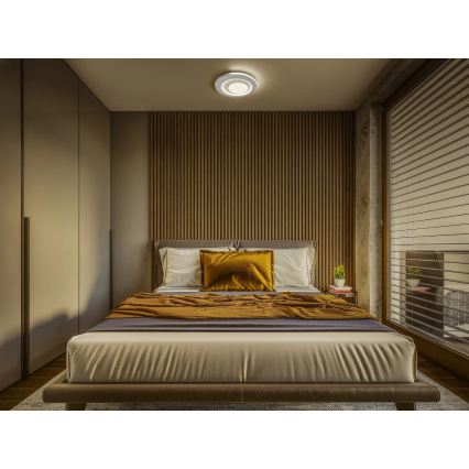 Osram - LED mennyezeti lámpatest ORBIS SPIRAL LED/27W/230V átm. 40 cm fehér