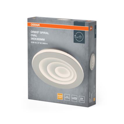 Osram - LED mennyezeti lámpatest ORBIS SPIRAL LED/27W/230V