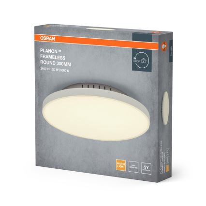 Osram - LED mennyezeti lámpatest PLANON LED/20W/230V 3000K átm. 30 cm fehér