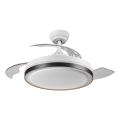 Osram - LED mennyezeti ventilátoros lámpa CEILING FAN LED/66W/230V 3000/4000/6500K fehér + távirányító