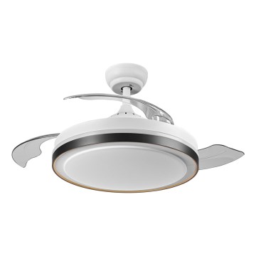 Osram - LED mennyezeti ventilátoros lámpa CEILING FAN LED/66W/230V 3000/4000/6500K fehér + távirányító