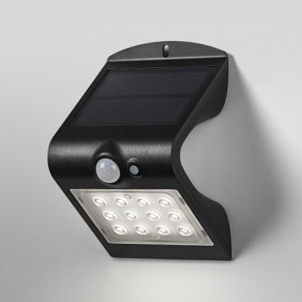 Osram - LED Napelemes fali lámpa mozgás és alkonyérzékelővel LEPKE LED/1,5W/3,7V 1200 mAh IP65