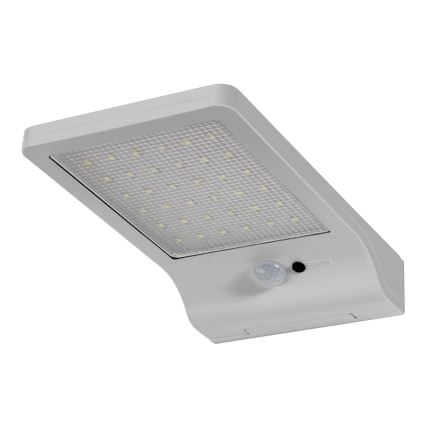 Osram - napelemes LED fali lámpatest érzékelővel DOORLED LED/3W/3,3V 2000 mAh IP44 ezüst