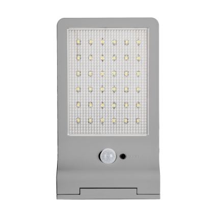 Osram - napelemes LED fali lámpatest érzékelővel DOORLED LED/3W/3,3V 2000 mAh IP44 ezüst