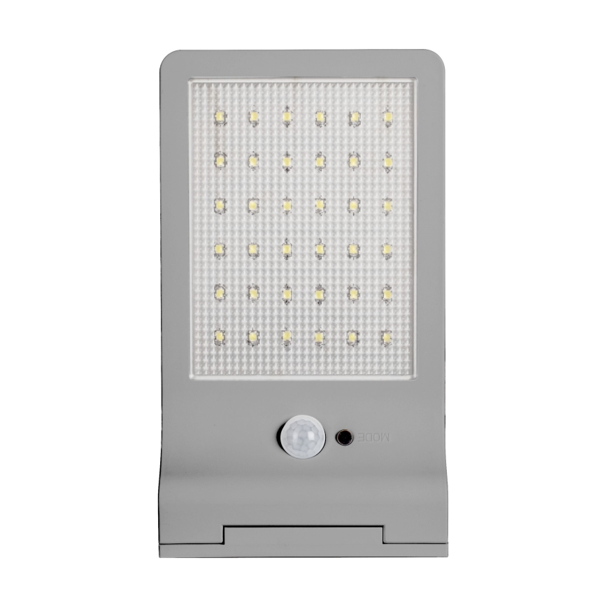Osram - napelemes LED fali lámpatest érzékelővel DOORLED LED/3W/3,3V 2000 mAh IP44 ezüst