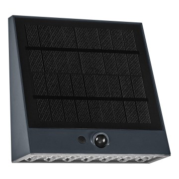 Osram - LED napelemes fali lámpatest érzékelővel ENDURA STYLE LED/10,2W/4,2V 2000 mAh IP54 antracit
