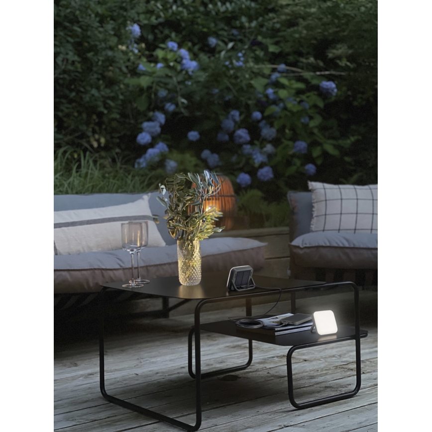 Osram - LED napelemes hordozható lámpatest NIGHTLUX LED/2W/5V IP54 szürke