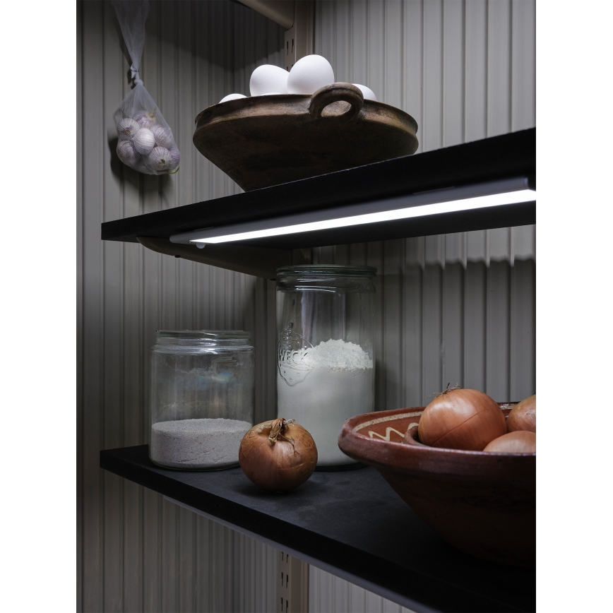 Osram - LED alá szerelhető lámpa mozgás- és alkonyatérzékelővel LINEAR LED/3,2W/3,7V 500 mAh 3000/4000/6500K 40 cm szürke