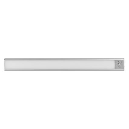 Osram - LED alá szerelhető lámpa mozgás- és alkonyatérzékelővel LINEAR LED/3,2W/3,7V 500 mAh 3000/4000/6500K 40 cm szürke