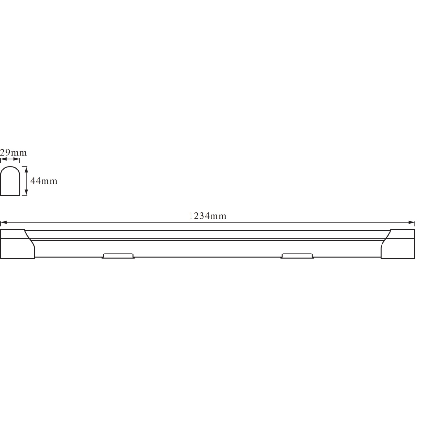 Osram - LED pult alatti világítótest BATTEN LED/20W/230V 123,4 cm