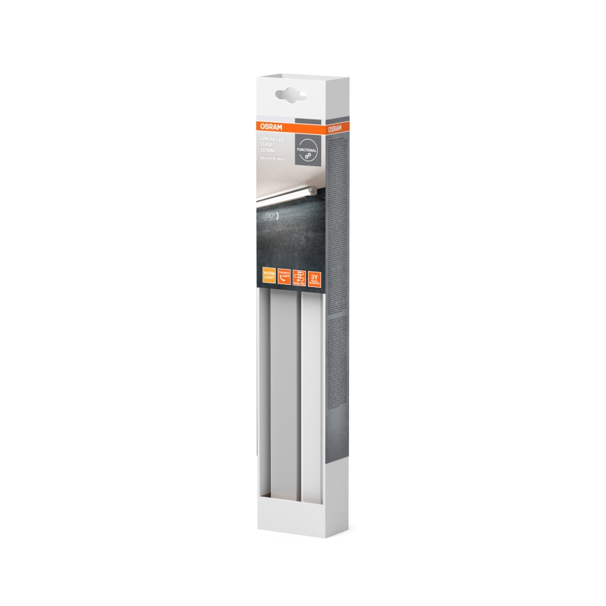 Osram - LED pult alatti világítótest LINEAR LED/6W/230V 3000K 35,7 cm ezüst