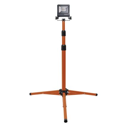 Osram - LED reflektor állvánnyal TRIPOD LED/20W/230V 4000K IP65 narancssárga