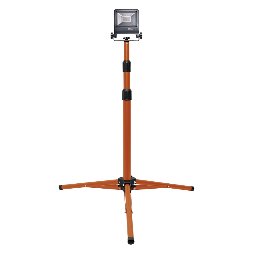 Osram - LED reflektor állvánnyal TRIPOD LED/20W/230V 4000K IP65 narancssárga