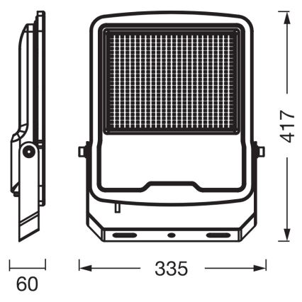 Osram - LED reflektor ENDURA LED/150W/230V IP65