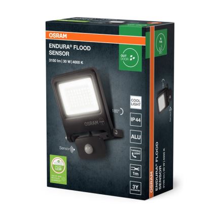 Osram - LED-reflektor érzékelővel ENDURA LED/30W/230V IP44