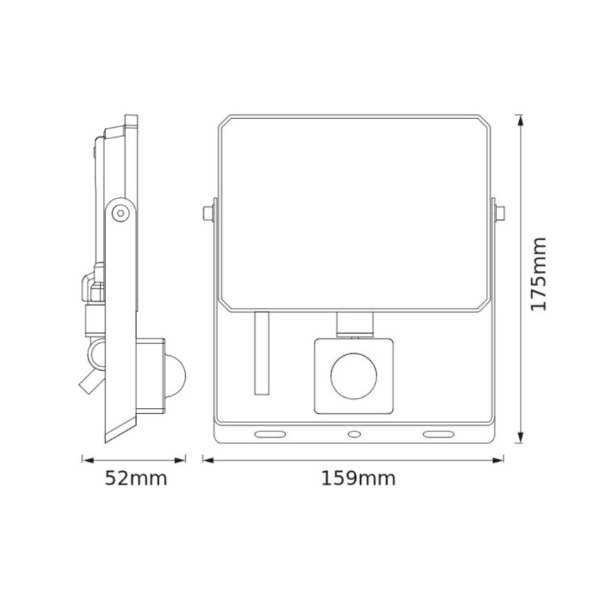 Osram - LED reflektor érzékelővel FLOODLIGHT LED/30W/230V 3000K IP65