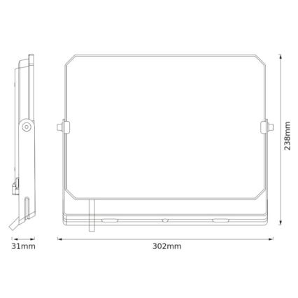 Osram - LED reflektor FLOODLIGHT LED/100W/230V 6500K IP65