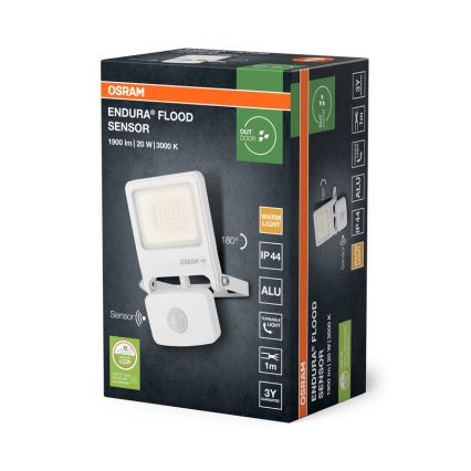 Osram - LED-reflektor mozgásérzékelővel ENDURA LED/20W/230V 3000K IP44