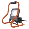 Osram - LED-reflektor tartóval és aljzatokkal R-STAND LED/50W/230V 4000K IP44 narancssárga/antracit