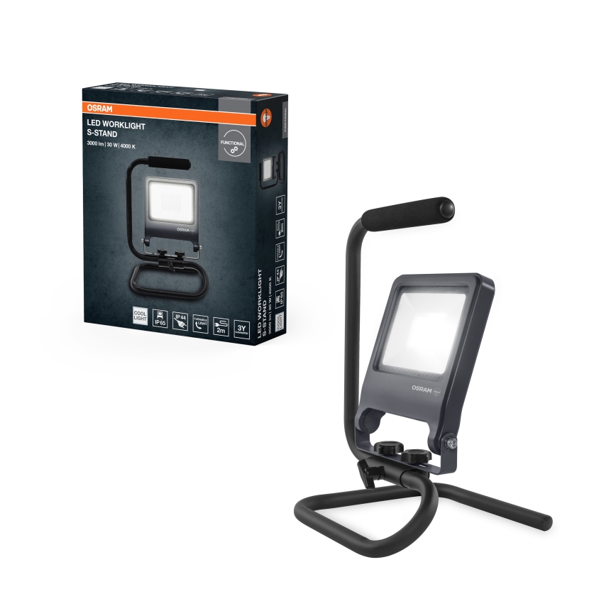 Osram - LED reflektor tartóval S-STAND LED/30W/230V 4000K IP65 antracit