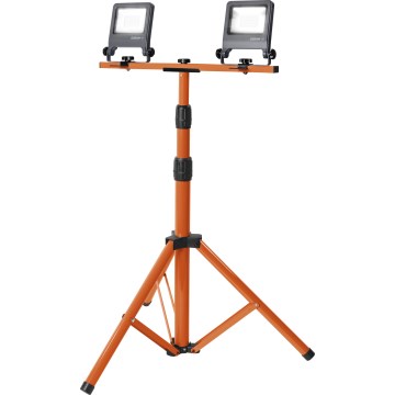 Osram - LED-reflektor tartóval TRIPOD 2xLED/20W/230V 4000K IP65 narancssárga/antracit