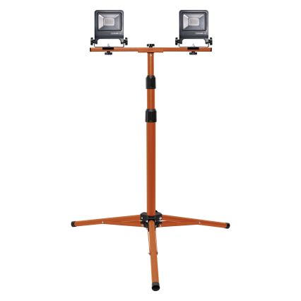 Osram - LED-reflektor tartóval TRIPOD 2xLED/20W/230V 4000K IP65 narancssárga/antracit