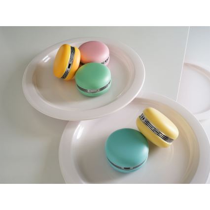 Osram - LED RGB fényerőszabályozható hangszóró SMART+ MACARON LED/1,75W/3,7V 450 mAh narancssárga
