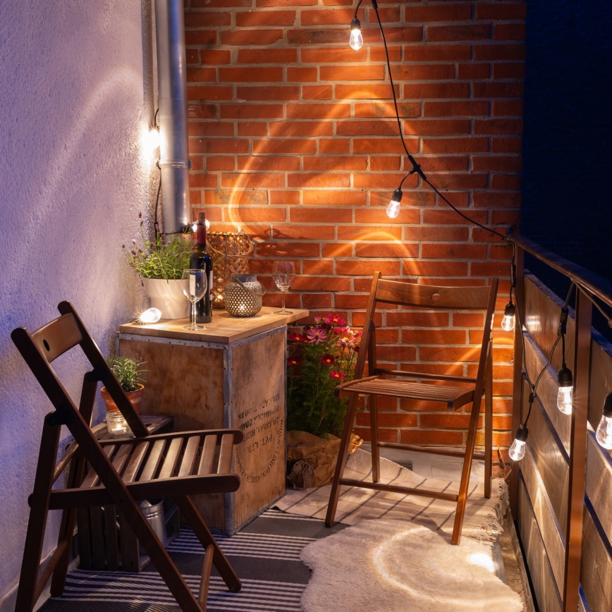 Osram - LED RGB dimmelhető kültéri fényfüzér SMART+ STRING 12xLED/230V 7,47m IP44 Wi-Fi